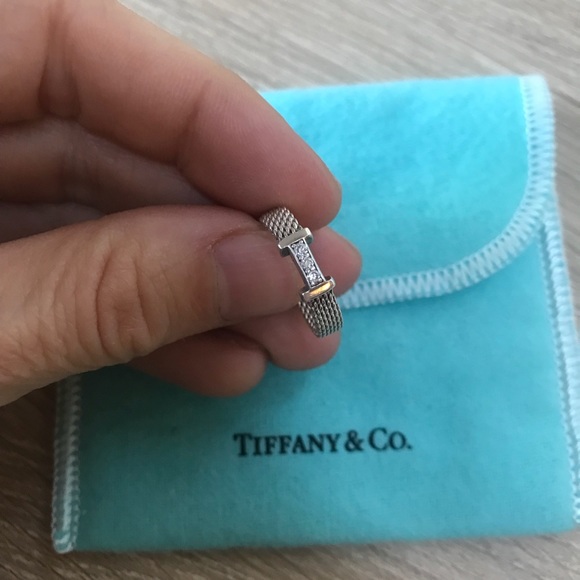Tiffany & Co. Jewelry - Tiffany & Co Somerset Ring with Diamonds